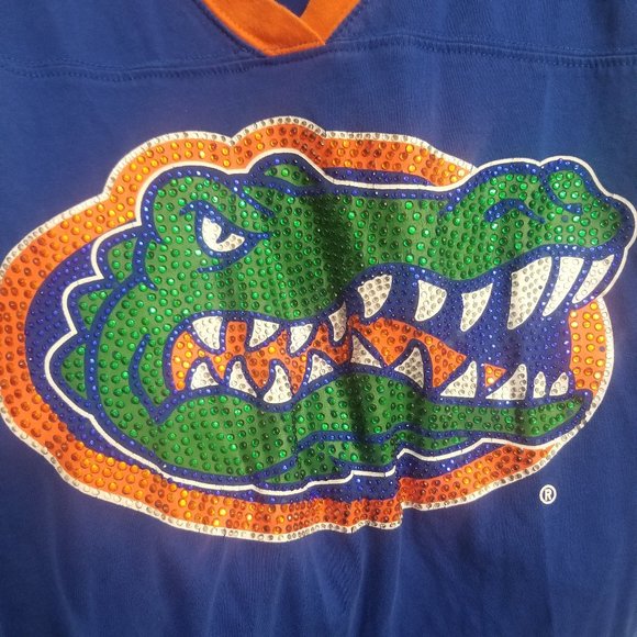 bedazzled UF Gators women's XL short sleeve jersey - Picture 4 of 10